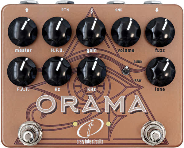 Crazy Tube Circuits Orama - Fuzz + Amp-In-A-Box