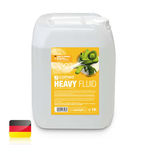 Cameo Heavy Fluid 10L - Liquide Pour Machines fume TRS Forte Densit et TRS Longue Tenue - 10 L