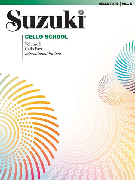 Alfred Publishing Suzuki Cello School Vol.5