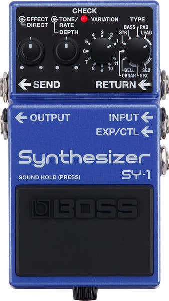 Boss SY-1 Compact Pedal Guitar Synthesizer