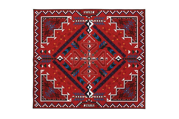 Drum Rug - Southwestern Pattern