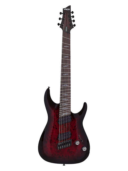 Omen 7 Ms Elite Black Cherry Burst