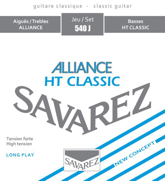Savarez 540J Alliance HT Classic Bleu Tirant Fort