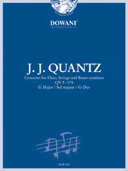 Quz J.J. - Concerto Qv 5 : 174 In G Major - Flute Traversiere Bc
