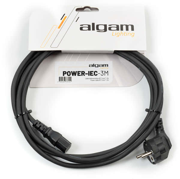 Algam Lighting Câble d'alimentation IEC - 3M