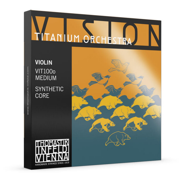 Thomastik Vision Titanium Orchestra Noyau Synthtique Moyen VIT100o