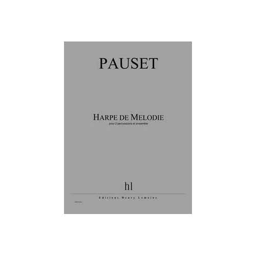 Jobert Pauset - Harpe De Mélodie - 2 Percussions et Ensemble