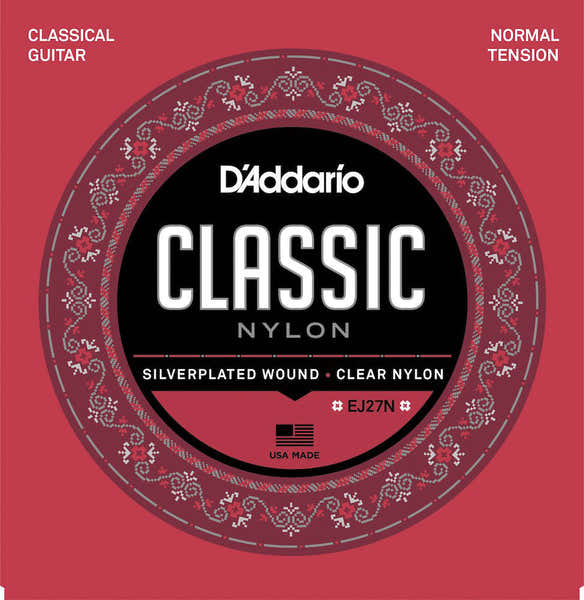 D'ADDARIO EJ27n Classic Nylon Tirant Normal