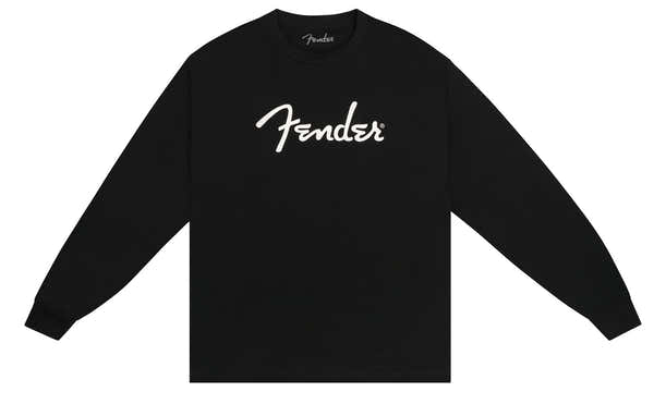 "M" Spaghetti Logo LONG-sleeve T-shirt Black