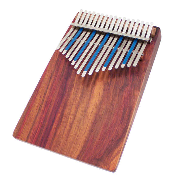 Ami Hugh Tracey Kalimba Treble Celeste 17 Notes Sur Table