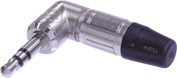 Neutrik NTP3RC - Fiches Jack Stereo Metal Coudee 3,5 Mm
