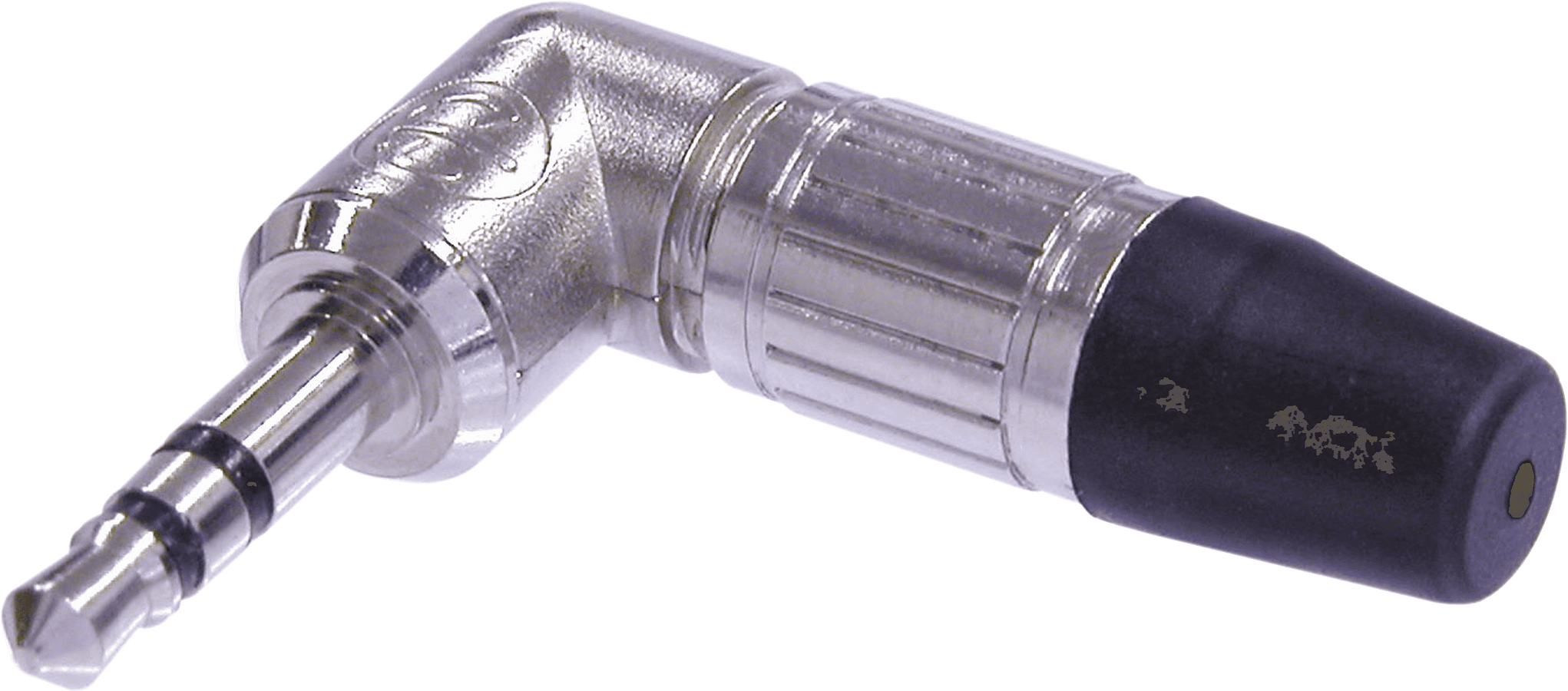 NTP3RC - Fiches Jack Stereo Metal Coudee 3,5 Mm
