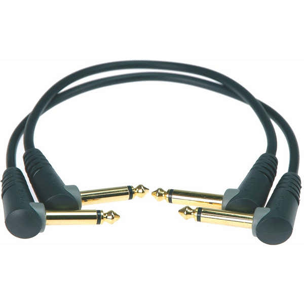 Patchcord 0,6M 2Pie. Jack 2P.90/Jack 2P.90 Or