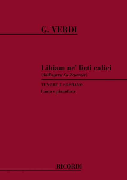 VERDI G. - LIBIAM NE' LIETI CALICI - CHANT ET PIANO