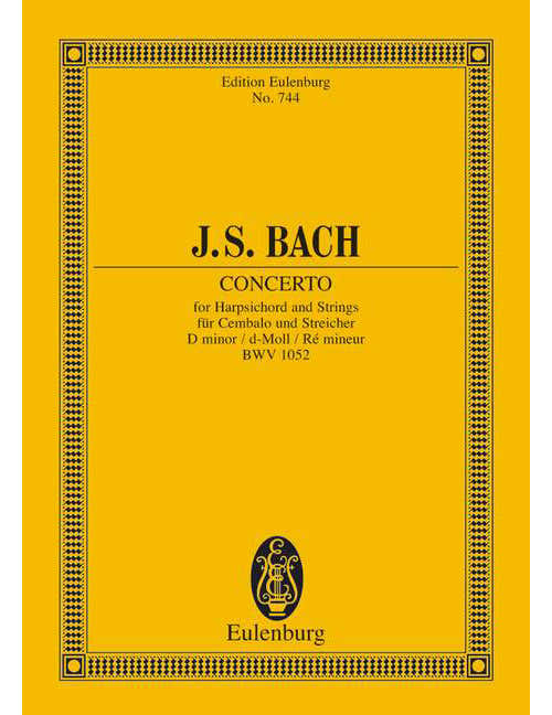 Bach - Concerto Ré Mineur BWV 1052 - Clavecin et Strings