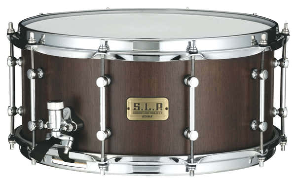 Tama S.L.P G-walnut 14X6.5 - Matte Black Walnut