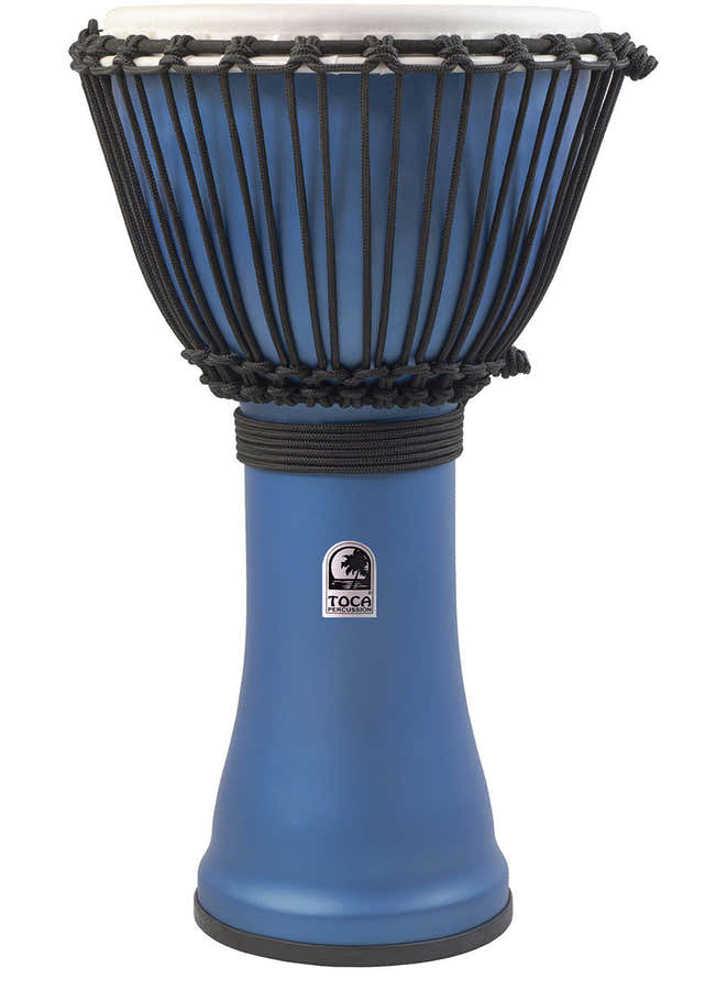 Djembe Freestyle Accord Par Corde Bleu Océan Mat Sfdj-10Ob