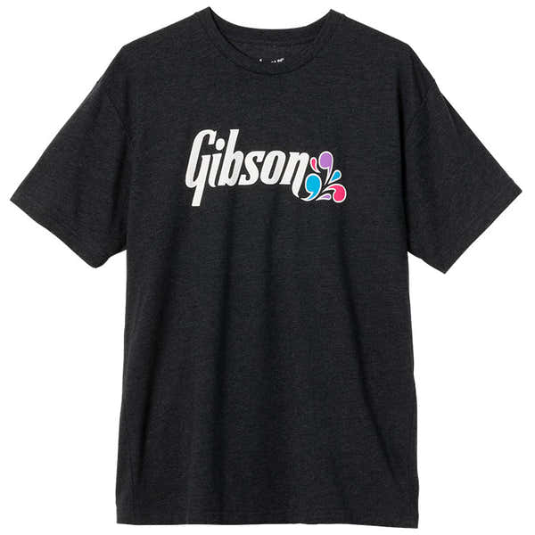 "M" Floral Logo Tee (Dark Gray)