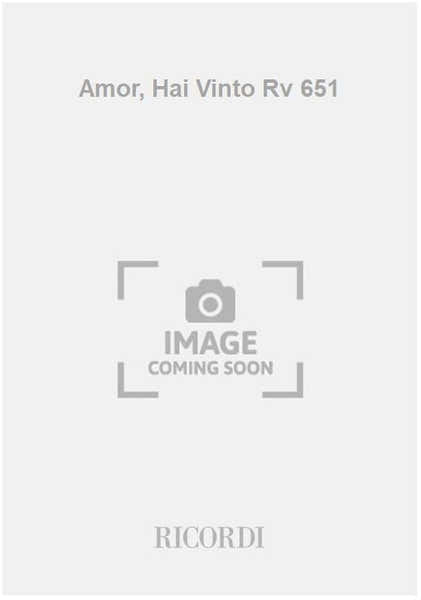 Amor Hai Vinto Rv 651