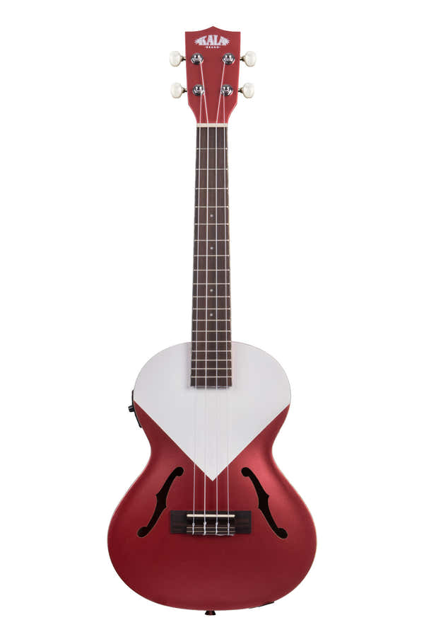 Ka-Jte-Chrd-Case Chicago Red Archtop Tenor Livr Avec Tui