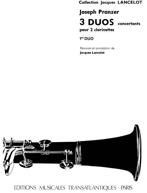 3 Duos Concertants. Vol 1