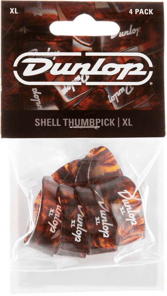 Dunlop 4 x Onglet De Pouce Écaille XL