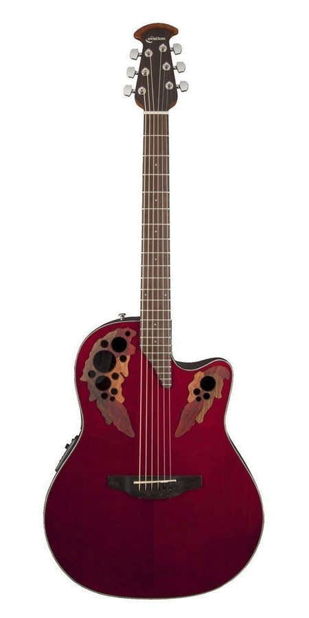 Celebrity Elite Mid Cutaway Ruby Red CE44-RR-G