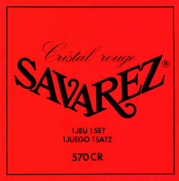 Savarez 570CR Cristal Rouge Tirant Normal
