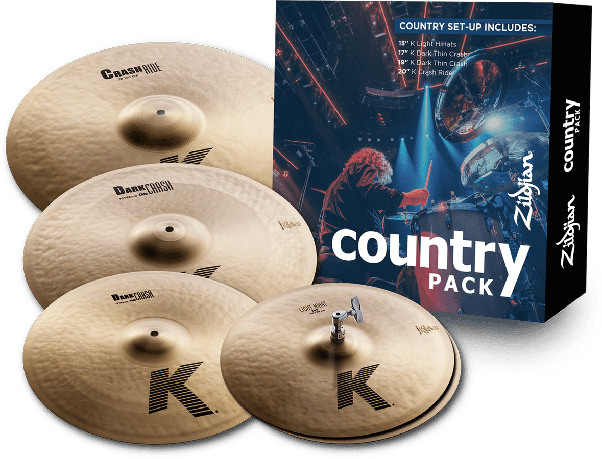 K0801C - Pack Cymbales Country K-Series