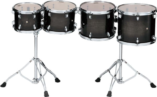 Tama Set Tom De Concert MID-pitched Transparent Black Burst