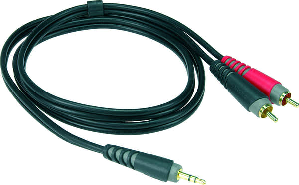AY7-0300 Mini Jack - 2 RCA 3 M