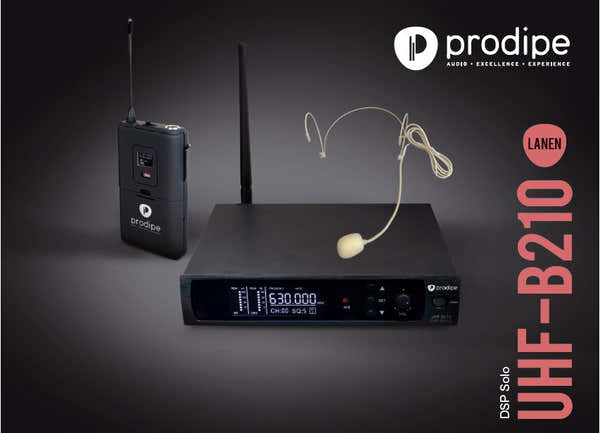 Prodipe Uhf B210 DSP Headset Solo - Reconditionné