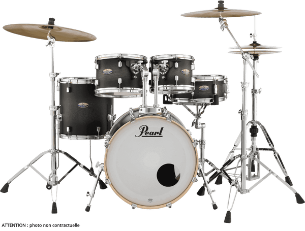 Pearl Decade Maple Stage 22 Satin Black Burst
