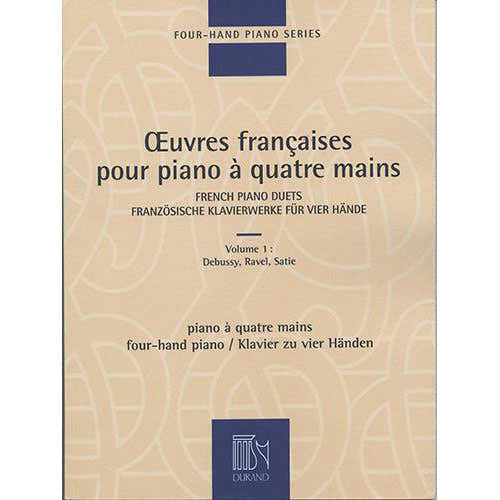 Durand OEUVRES FRANCAISES VOL. 1 - PIANO 4 MAINS