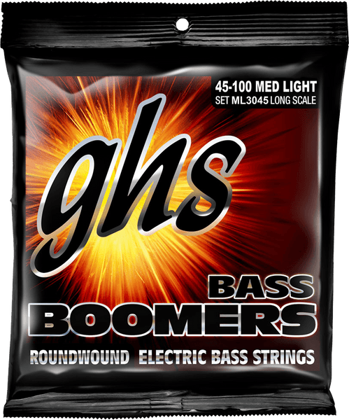 GHS 3045ML Bass Boomers Medium Light 45-100