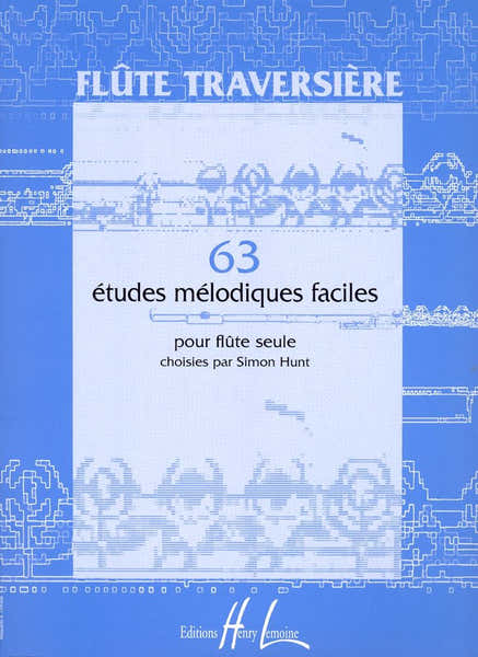 Hunt - Etudes Mélodiques Faciles (63) - Flûte