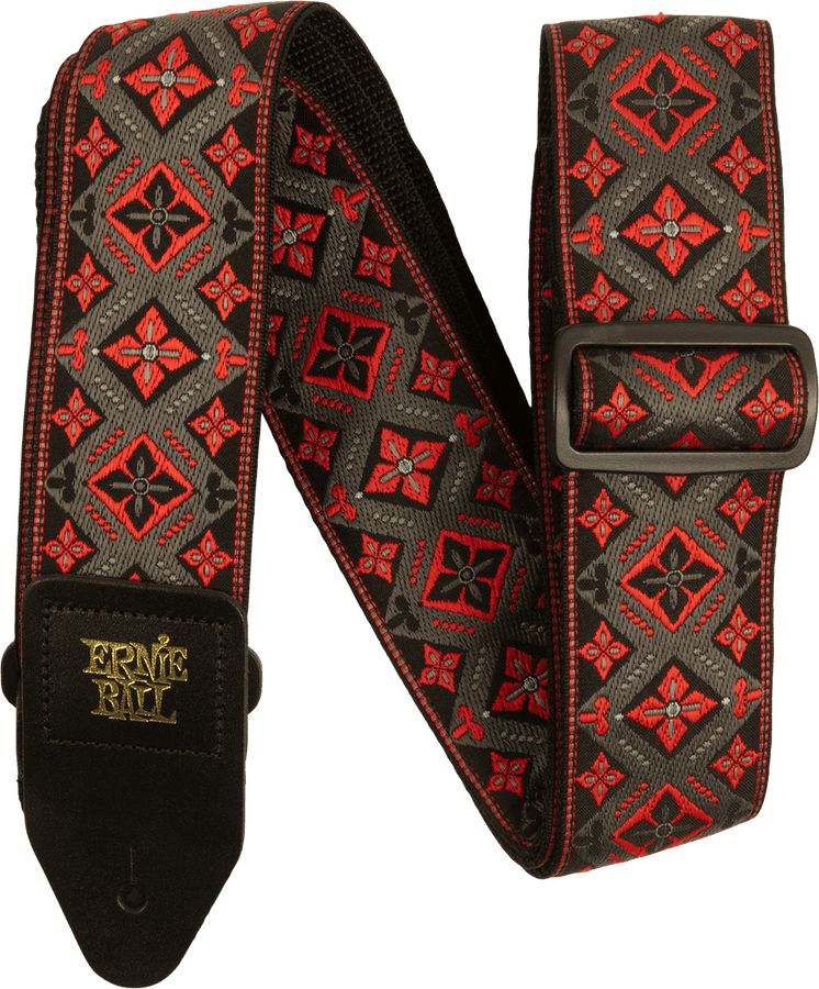 Sangle Jacquard Red King