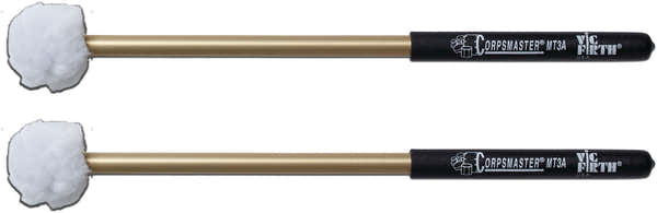 Vic Firth MT3a - Corpsmaster MULTI-tom Ténor Aluminium Soft