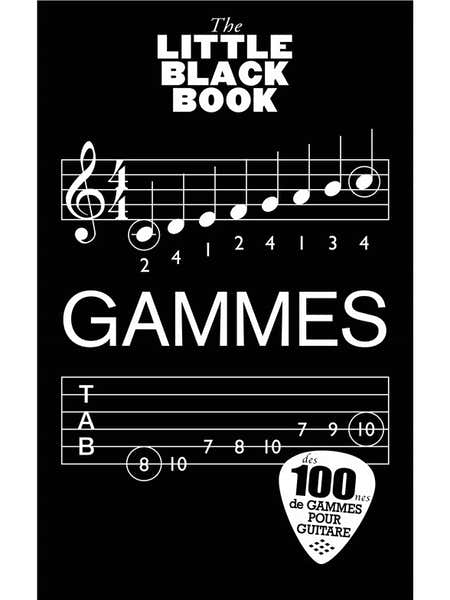 Wise Publications The Little Black Songbook : Gammes