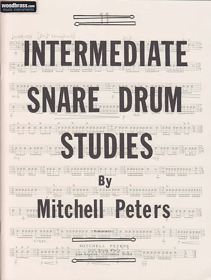 Mitchell Peters Intermediate Snare Drum Studies - Peters
