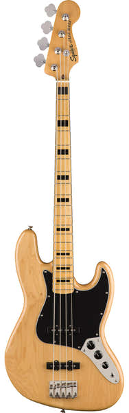 Squier Jazz Bass 70S Classic Vibe Mn Natural