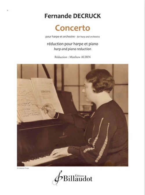 DECRUCK FERNANDE - CONCERTO POUR HARPE