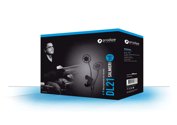 DL21 Salmieri Drums - Pack De 4 Micros