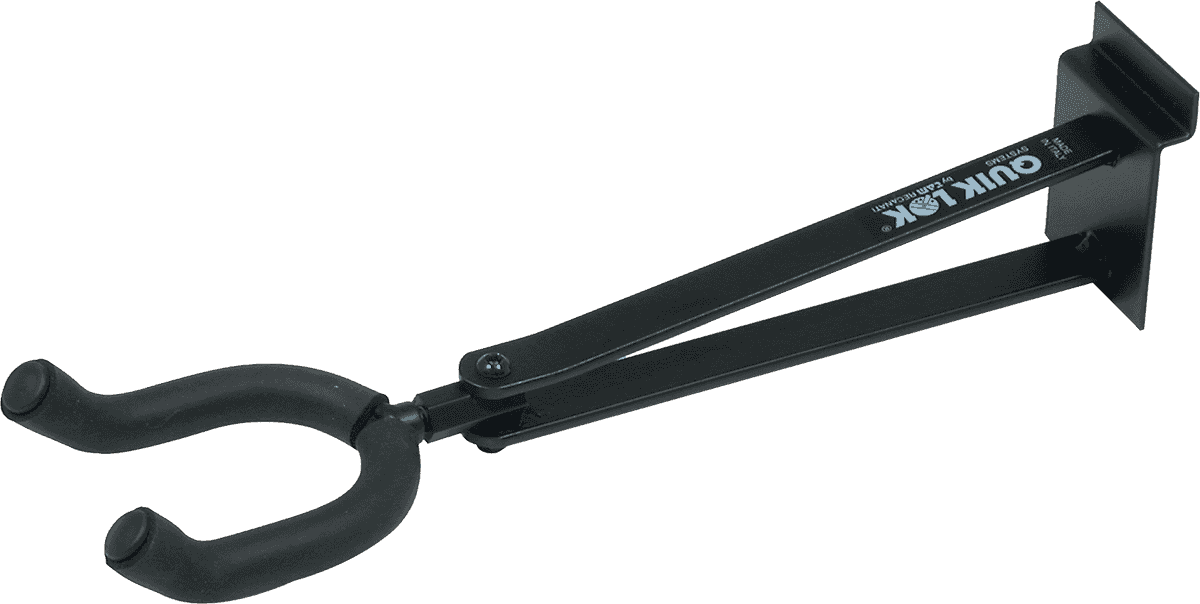 SBG/14L Support Guitare Long pour Slatwall