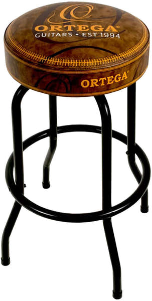 Ortega Tabouret 30" Noir Et Brun
