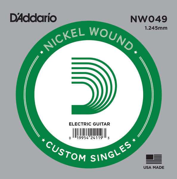D'ADDARIO NW049 Nickel Wound 49