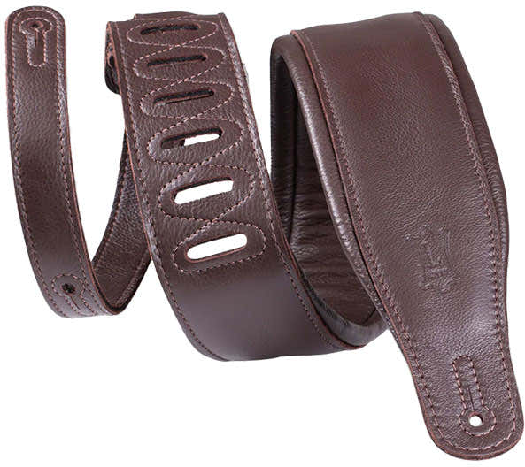 Cuir Premium Rembourré 8,25cm - Dark Brown-Dark Brown
