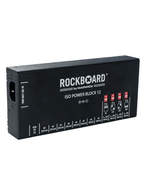 Power Block Iso V12 Iec 9 À 18V 100/230 Volt