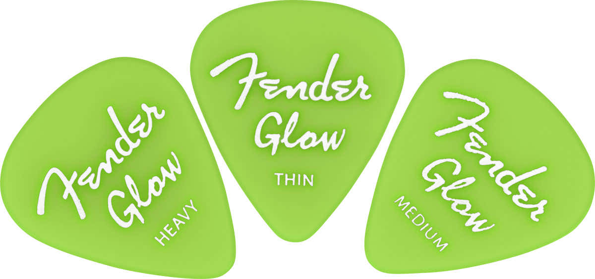 Glow In The Dark 351 Picks 12-Pack
