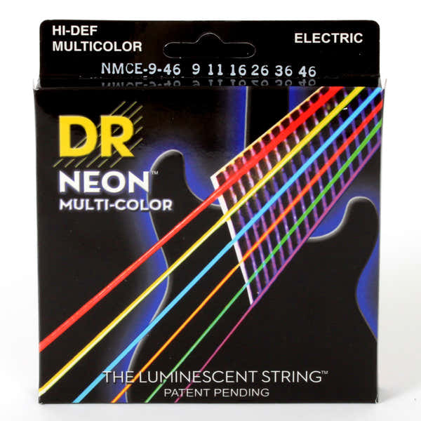 Dr Strings NMCE-9/46 Neon Multi-Color 9-46